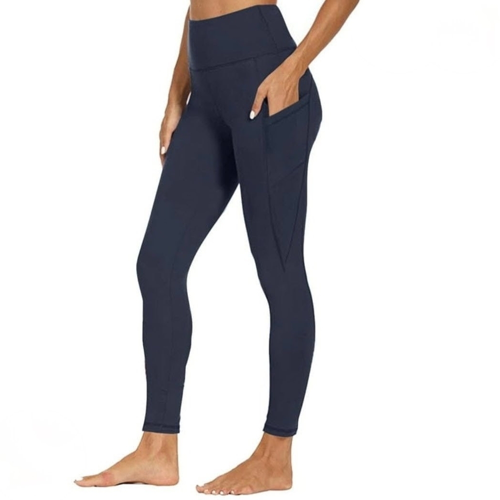 Yogalicious Dark Blue High-Waisted Leggings
